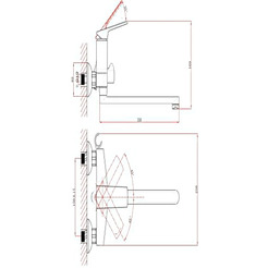 Смеситель для ванны A-Five A5-1233