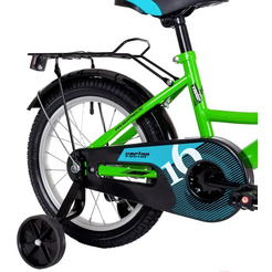 Детский велосипед Novatrack Vector 16 2022 163VECTOR.GN22 (зеленый)