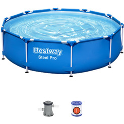 Каркасный бассейн Bestway Steel Pro 56679 (305x76) с фильтр-насосом