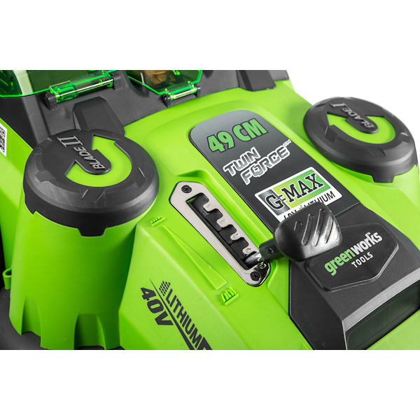Газонокосилка Greenworks G40LM49DB 2500207 (без АКБ и ЗУ)