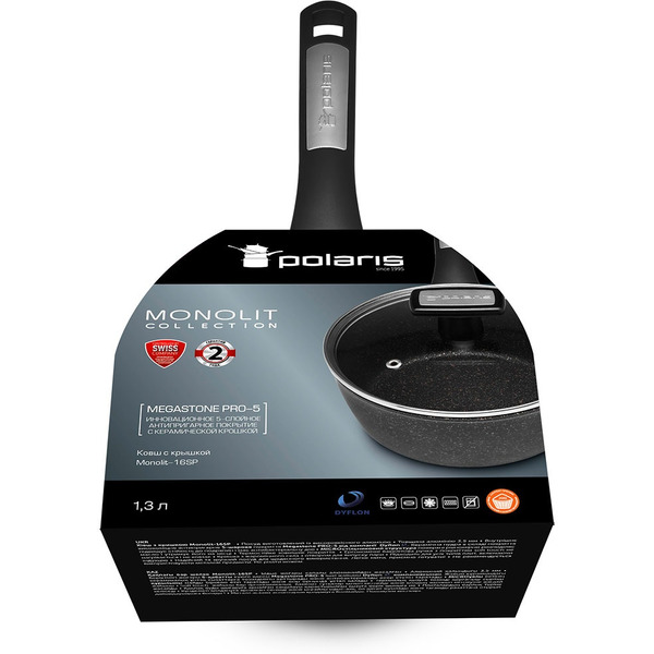 Ковш с крышкой Polaris Monolit-16SP