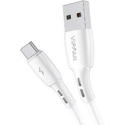 Кабель VIPFAN X05 USB-Type-C 3A 1 м (белый)