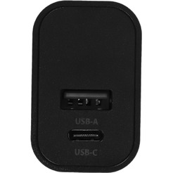 Сетевое зарядное Buro BUWD1 (черный)