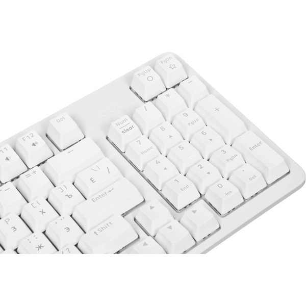 Клавиатура Logitech K868 920-013913 (белый, с гравировкой)
