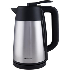 Чайник Kitfort Vacuum Edition КТ-620-2 серебристый
