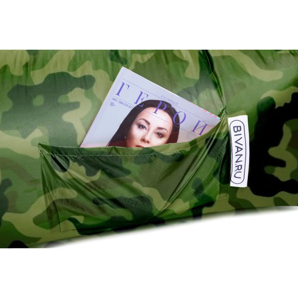 Надувной диван БИВАН 2.0 BVN17-ORGNL-CAM (хаки)