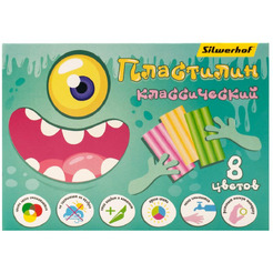 Пластилин Silwerhof Монстрики 1836243