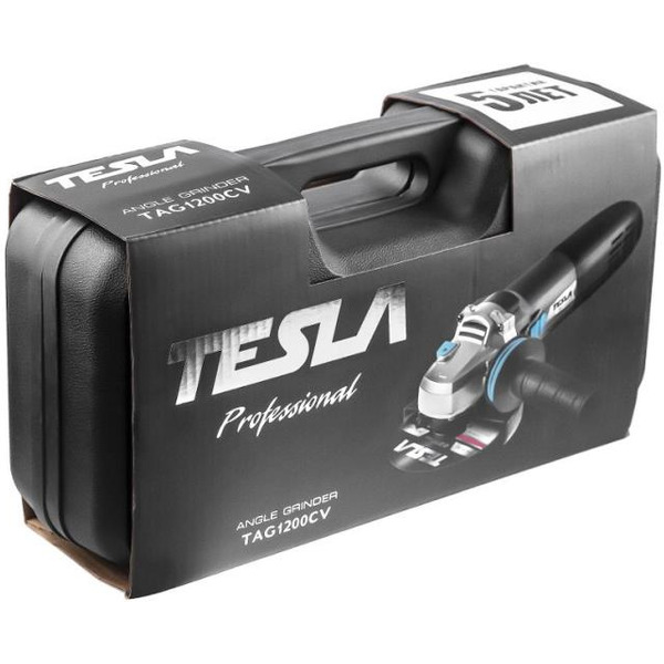 Угловая шлифмашина Tesla TAG1200CV 623033