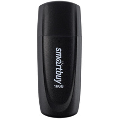USB флэш-диск Smart Buy 16GB Scout Black (SB016GB2SCK)