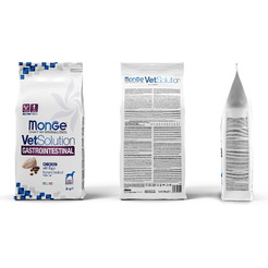Сухой ветеринарный корм для собак Monge Vet Solution Gastrointestinal при заболеваниях ЖКТ (2кг)