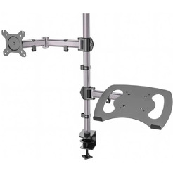 Кронштейн для монитора/ноутбука Cactus CS-VM-LH07-AL