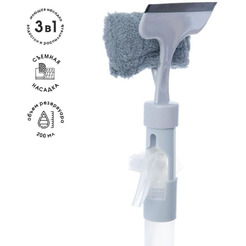 Стекломой "3 в 1" с распылителем Home Queen 77159