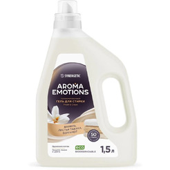 Гель для стирки SYNERGETIC EMOTIONS FRESH&CLEAN Табак-ваниль 1.5л