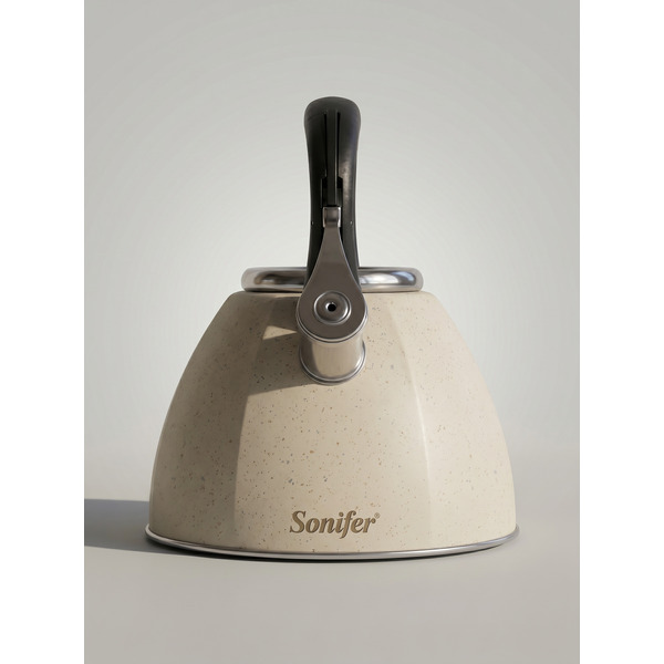 Чайник со свистком Sonifer SF-2534 (бежевый)