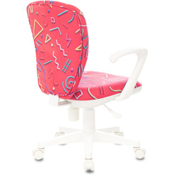 Кресло Бюрократ KD-W10AXSN/STICK-PK (розовый)