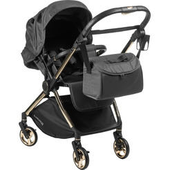 Детская прогулочная коляска Labalu Dream D9 (серый)