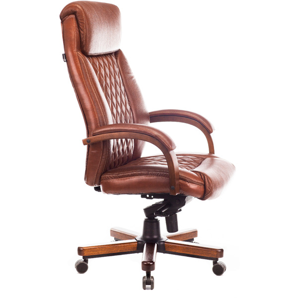 Офисное кресло Бюрократ T-9924WALNUT (светло-коричневый)