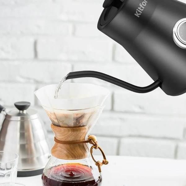 Электрочайник для варки кофе Kitfort КТ-6760