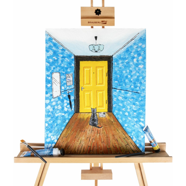 Краски масляные водоразбавимые BRAUBERG ART 192290