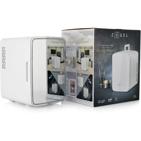 Холодильник для косметики ZUGEL ZCR-003M (зеркальный)