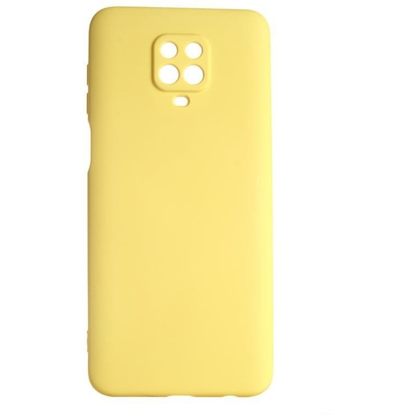 Бампер Bingo Liquid TPU для XIAOMI Redmi Note 9S/9 Pro Желтый