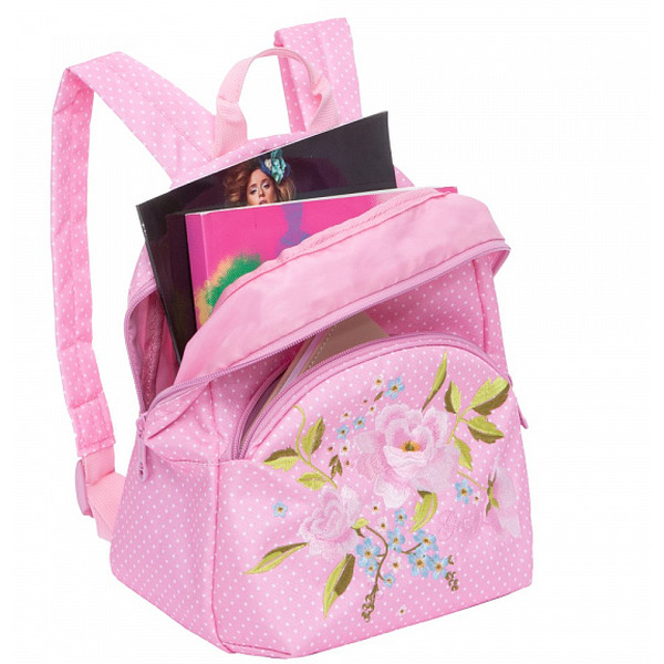 Рюкзак Grizzly RL-859-2 (розовые горохи)