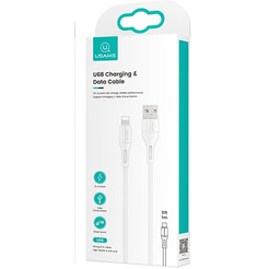 Кабель Usams Lightning US-SJ500 U68 (белый)