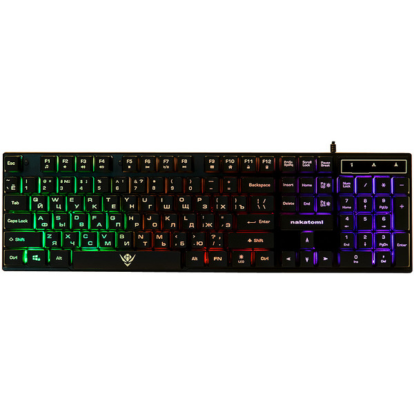 Клавиатура Nakatomi KG-23U (черный)