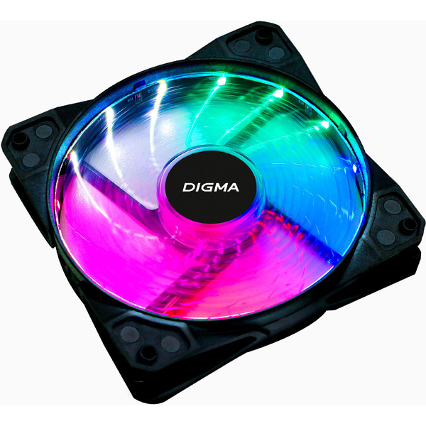 Вентилятор для корпуса Digma DFAN-FRGB2