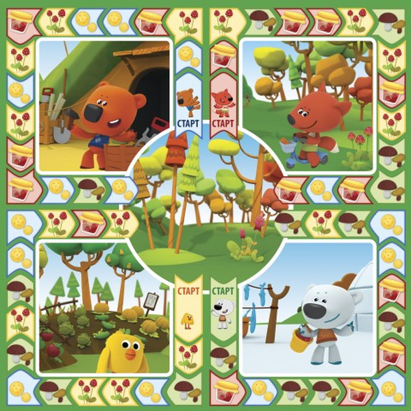 Настольная игра Звезда Ми-ми-мишки. Пикник в лесу 8708