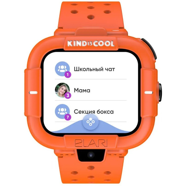 Часы-телефон ELARI KIDPHONE Маша и Медведь KP-MB-ORG