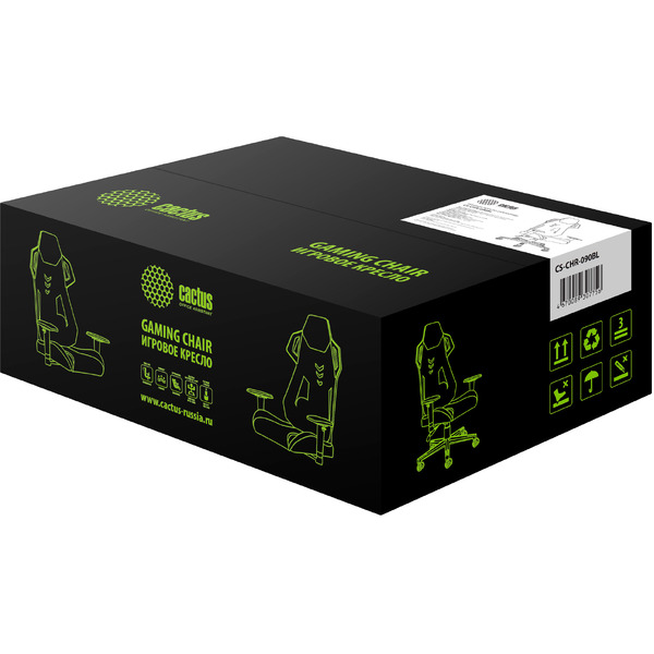 Игровое кресло CACTUS CS-CHR-090BL (черный)