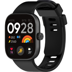Ремешок Bingo Silicone для XIAOMI Redmi Watch 4/Smart Band 8 Pro (черный)