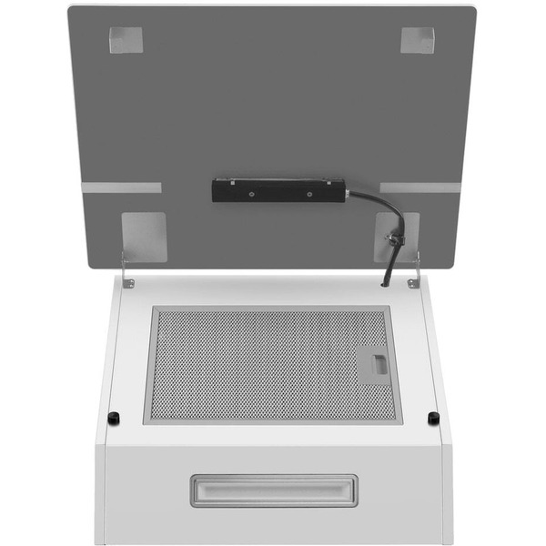 Кухонная вытяжка MAUNFELD Astro 50 (белое стекло)