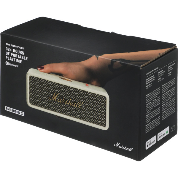 Беспроводная колонка Marshall Emberton III (бежевый)