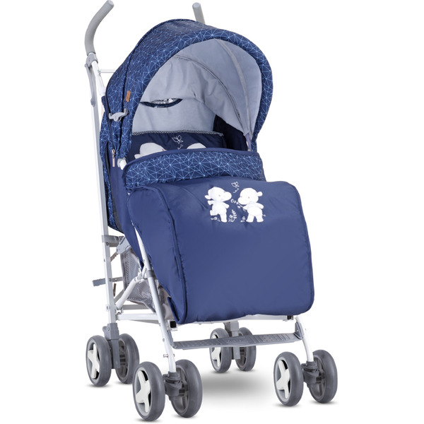 Коляска LORELLI Ida Dark Blue Happy Hippo