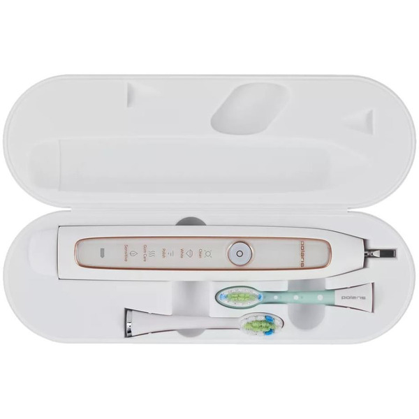 Электрическая зубная щетка POLARIS PETB 0101 TC (белый)