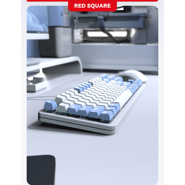 Клавиатура Red Square Alumix TKL SE Cloudy RSQ-20054 (g3ms Sapphire)