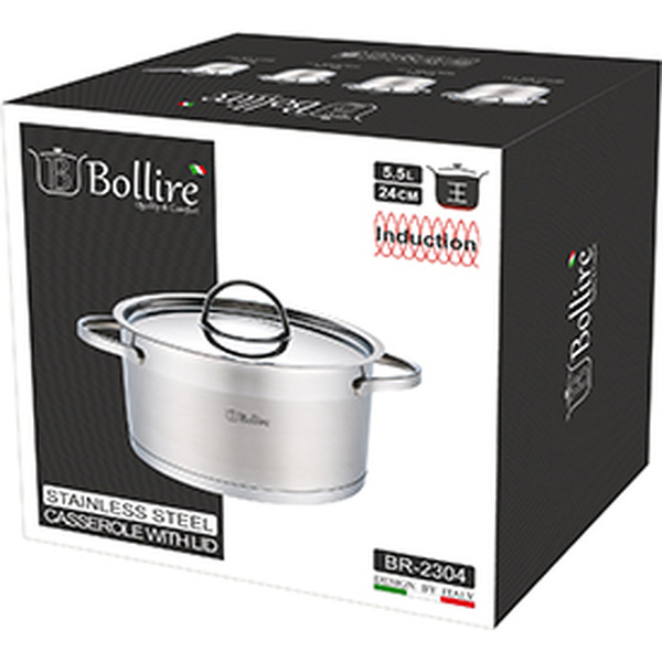 Кастрюля BOLLIRE BR-2304