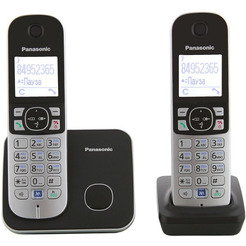 Беспроводной телефон стандарта DECT PANASONIC KX-TG6812RUB