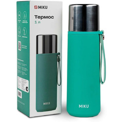 Термос для напитков MIKU TH-CLS-1000T (бирюзовый)