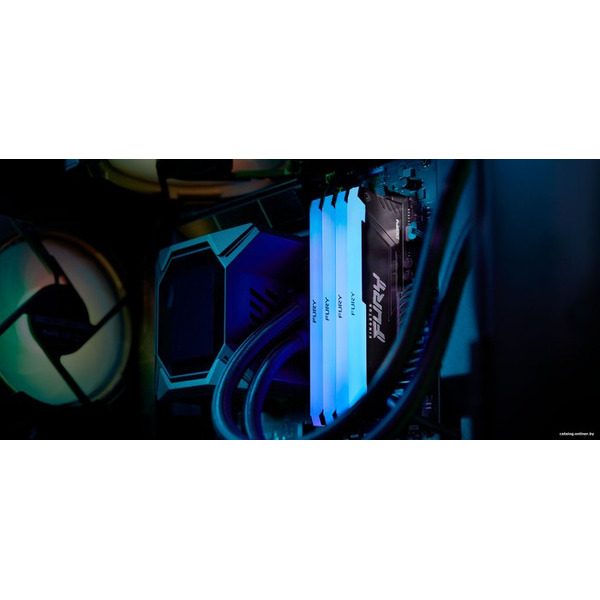Оперативная память Kingston FURY Beast RGB 32ГБ DDR4 3200 МГц KF432C16BB2A/32