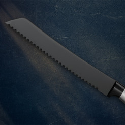 Набор ножей с блоком WMF Ultimate Black 1880139992