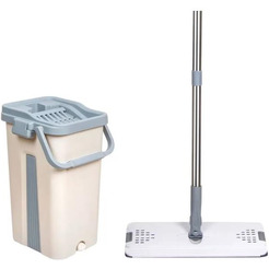 Швабра с отжимным ведром PERFECTO LINEA 43-022024