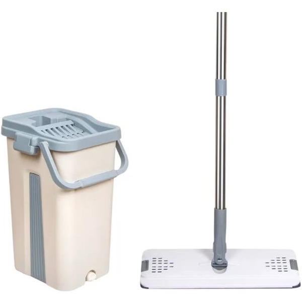 Швабра с отжимным ведром PERFECTO LINEA 43-022024