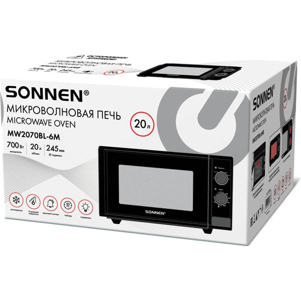 Микроволновая печь Sonnen MW2070BL-6M