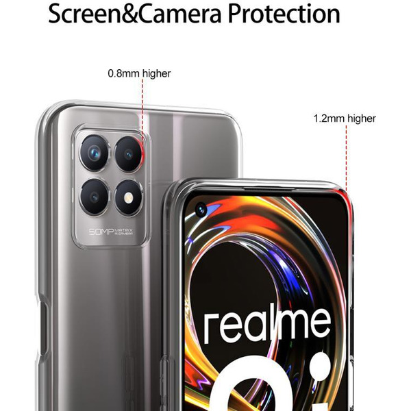 Бампер Bingo TPU 2.0mm для REALME 8i Белый
