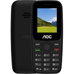 Кнопочный телефон AOC A170 (черный)