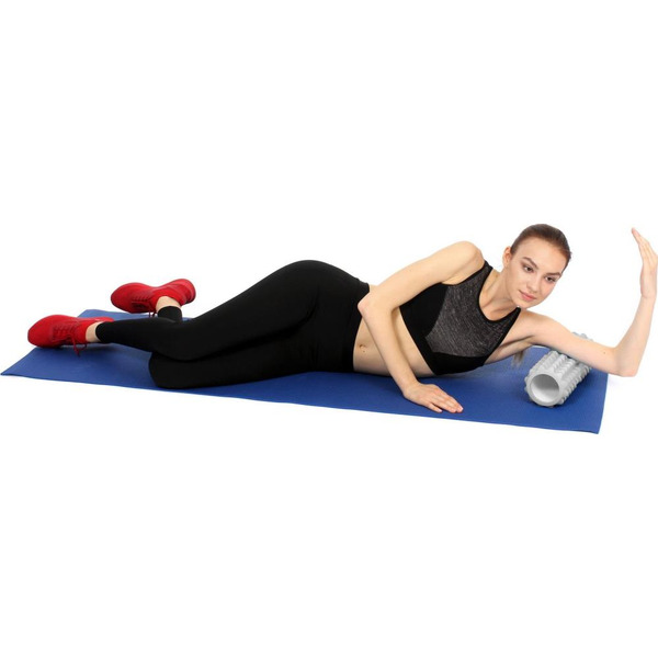 Валик для фитнеса Bradex ТУБА ПРО SF 0815 (серый)