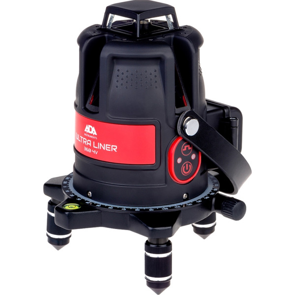 Построитель лазерных плоскостей (лазерный уровень) ADA ULTRALiner 360 2V (А00467)